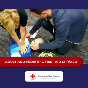 Red Cross Adult and Pediatric First Aid CPR/AED - 8/03/2025 - The Crossings Shopping Village