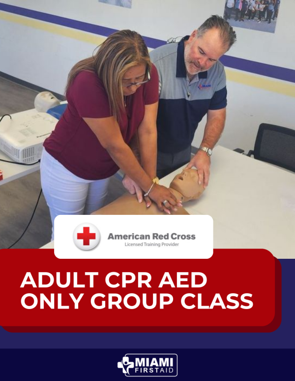 Custom Class Red Cross Blended CPR AED ADULT